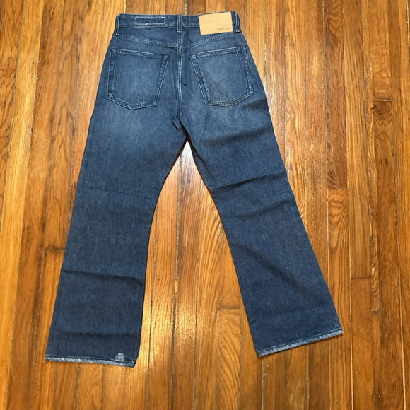 Rag and Bone Women's Jeans High Rise Crop Flare Maya Button Fly Size 26 27x26 - Picture 11 of 14